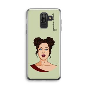 CaseCompany Pop-Art Creator: Samsung Galaxy J8 (2018) Transparant Hoesje