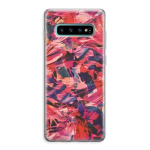 CaseCompany California: Samsung Galaxy S10 Plus Transparant Hoesje