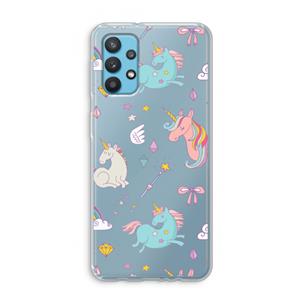 CaseCompany Fantasiewereld: Samsung Galaxy A32 4G Transparant Hoesje