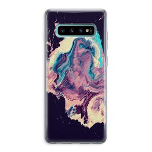 CaseCompany Cosmic Silence: Samsung Galaxy S10 Plus Transparant Hoesje