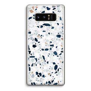 CaseCompany Terrazzo N°1: Samsung Galaxy Note 8 Transparant Hoesje