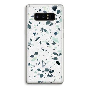 CaseCompany Terrazzo N°2: Samsung Galaxy Note 8 Transparant Hoesje