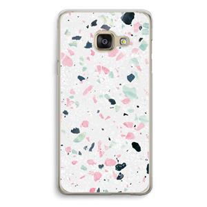 CaseCompany Terrazzo N°3: Samsung A3 (2017) Transparant Hoesje