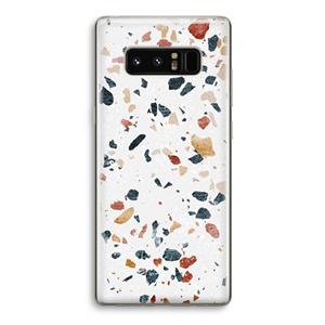 CaseCompany Terrazzo N°4: Samsung Galaxy Note 8 Transparant Hoesje