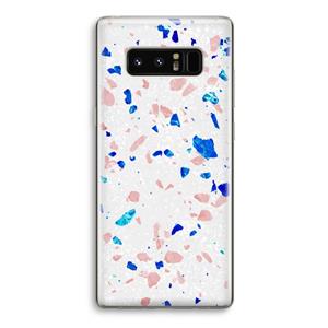 CaseCompany Terrazzo N°6: Samsung Galaxy Note 8 Transparant Hoesje