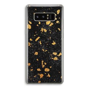 CaseCompany Terrazzo N°7: Samsung Galaxy Note 8 Transparant Hoesje