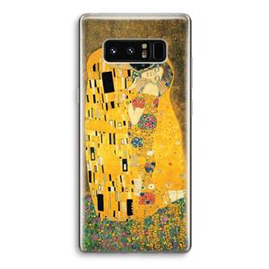 CaseCompany Der Kuss: Samsung Galaxy Note 8 Transparant Hoesje