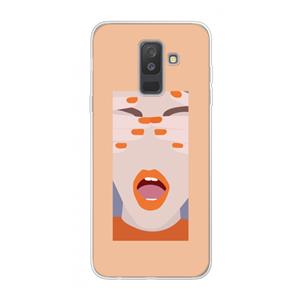 CaseCompany Surprise: Samsung Galaxy A6 Plus (2018) Transparant Hoesje