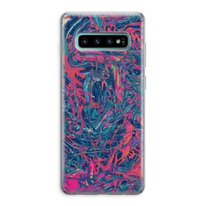 CaseCompany Sleeping Dreams: Samsung Galaxy S10 Plus Transparant Hoesje