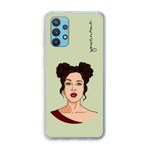 CaseCompany Pop-Art Creator: Samsung Galaxy A32 4G Transparant Hoesje