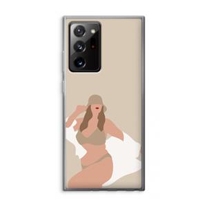 CaseCompany One of a kind: Samsung Galaxy Note 20 Ultra / Note 20 Ultra 5G Transparant Hoesje