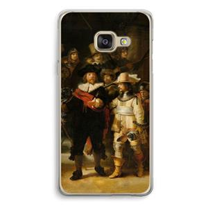 CaseCompany De Nachtwacht: Samsung A3 (2017) Transparant Hoesje