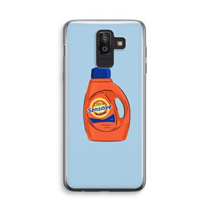 CaseCompany Ultra Sensitive: Samsung Galaxy J8 (2018) Transparant Hoesje