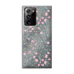 CaseCompany Sierlijke bloemen: Samsung Galaxy Note 20 Ultra / Note 20 Ultra 5G Transparant Hoesje