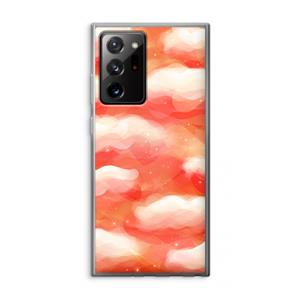 CaseCompany Lichte Wolken: Samsung Galaxy Note 20 Ultra / Note 20 Ultra 5G Transparant Hoesje