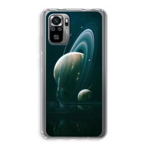 CaseCompany Mercurius: Xiaomi Redmi Note 10S Transparant Hoesje
