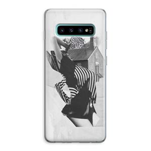 CaseCompany House: Samsung Galaxy S10 Plus Transparant Hoesje