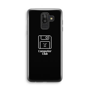 CaseCompany Hello: Samsung Galaxy J8 (2018) Transparant Hoesje