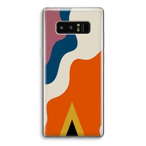 CaseCompany Noor A: Samsung Galaxy Note 8 Transparant Hoesje