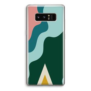 CaseCompany Noor B: Samsung Galaxy Note 8 Transparant Hoesje