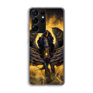 CaseCompany Pegasus: Samsung Galaxy S21 Ultra Transparant Hoesje