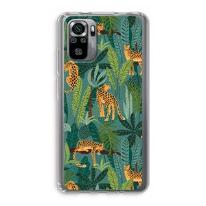 CaseCompany Luipaard 2: Xiaomi Redmi Note 10S Transparant Hoesje