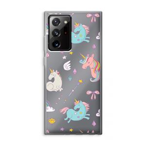 CaseCompany Fantasiewereld: Samsung Galaxy Note 20 Ultra / Note 20 Ultra 5G Transparant Hoesje