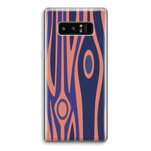 CaseCompany Bast A: Samsung Galaxy Note 8 Transparant Hoesje