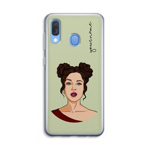 CaseCompany Pop-Art Creator: Samsung Galaxy A40 Transparant Hoesje