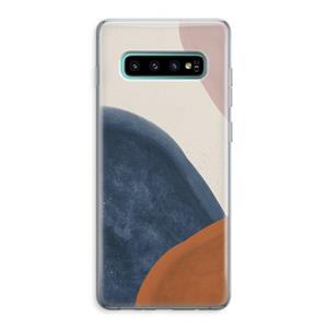 CaseCompany Geo #1: Samsung Galaxy S10 Plus Transparant Hoesje