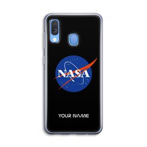 CaseCompany NASA: Samsung Galaxy A40 Transparant Hoesje