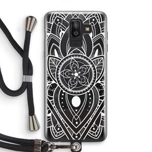 CaseCompany It's Complicated: Samsung Galaxy J8 (2018) Transparant Hoesje met koord