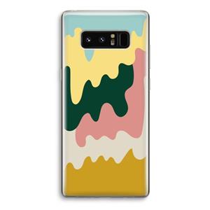 CaseCompany Baar B: Samsung Galaxy Note 8 Transparant Hoesje