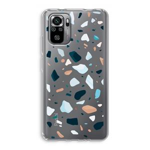 CaseCompany Terrazzo N°13: Xiaomi Redmi Note 10S Transparant Hoesje