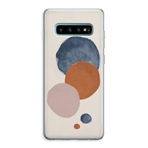 CaseCompany Geo #4: Samsung Galaxy S10 Plus Transparant Hoesje