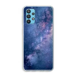 CaseCompany Nebula: Samsung Galaxy A32 4G Transparant Hoesje