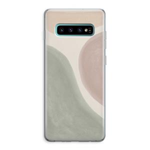 CaseCompany Geo #6: Samsung Galaxy S10 Plus Transparant Hoesje