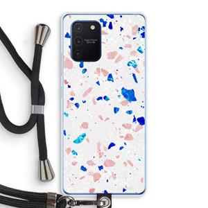 CaseCompany Terrazzo N°6: Samsung Galaxy Note 10 Lite Transparant Hoesje met koord