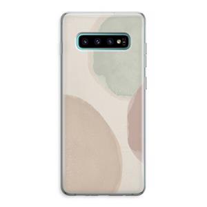 CaseCompany Geo #8: Samsung Galaxy S10 Plus Transparant Hoesje