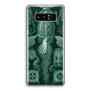 CaseCompany Haeckel Cubomedusae: Samsung Galaxy Note 8 Transparant Hoesje