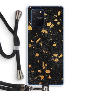 CaseCompany Terrazzo N°7: Samsung Galaxy Note 10 Lite Transparant Hoesje met koord