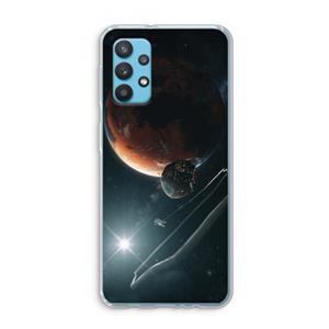 CaseCompany Mars Renaissance: Samsung Galaxy A32 4G Transparant Hoesje