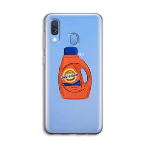 CaseCompany Ultra Sensitive: Samsung Galaxy A40 Transparant Hoesje