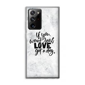 CaseCompany Partner in crime: Samsung Galaxy Note 20 Ultra / Note 20 Ultra 5G Transparant Hoesje