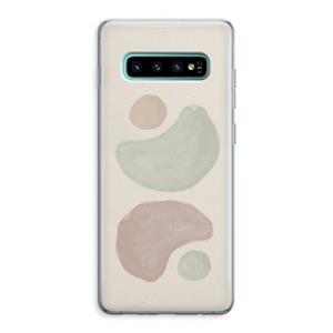 CaseCompany Geo #10: Samsung Galaxy S10 Plus Transparant Hoesje