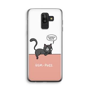 CaseCompany GSM poes: Samsung Galaxy J8 (2018) Transparant Hoesje