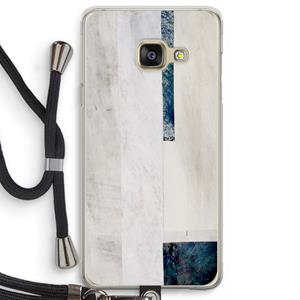 CaseCompany Meet you there: Samsung Galaxy A3 (2016) Transparant Hoesje met koord