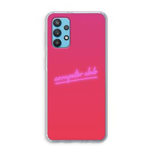 CaseCompany Vice Glow: Samsung Galaxy A32 4G Transparant Hoesje