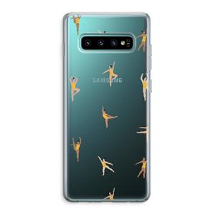 CaseCompany Dans #2: Samsung Galaxy S10 Plus Transparant Hoesje