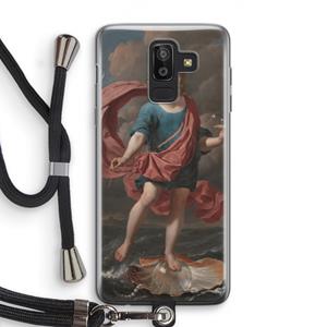 CaseCompany Soap Bubbles: Samsung Galaxy J8 (2018) Transparant Hoesje met koord